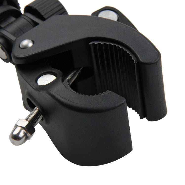 PULUZ Motorcycle Bicycle Handlebar Holder with Tripod Mount & Screw for GoPro, Insta360, DJI and Other Action Cameras(Black) - HoMEdemic™ 