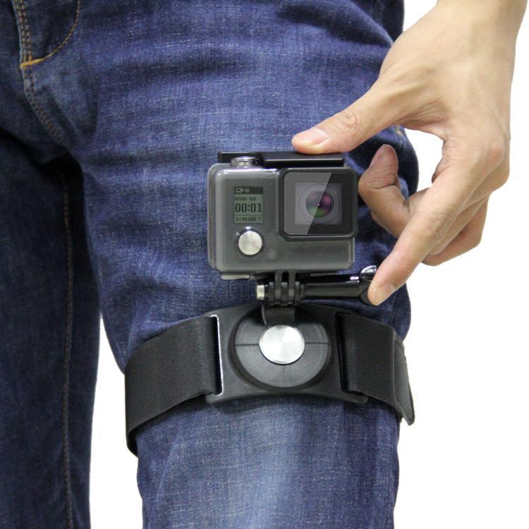 PULUZ 3 in 1 Hand Wrist Arm Leg Straps 360-degree Rotation Mount for GoPro, Insta360, DJI and Other Action Cameras(Black) - HoMEdemic™ 
