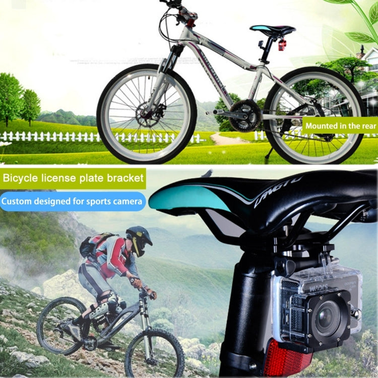 PULUZ Aluminium Alloy Bike Seat Cushion Mount for GoPro Hero12 Black / Hero11 /10 /9 /8 /7 /6 /5, Insta360 Ace / Ace Pro, DJI Osmo Action 4 and Other Action Cameras(Black) - HoMEdemic™ 