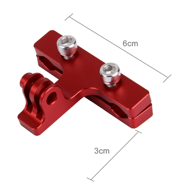 PULUZ Aluminium Alloy Bike Seat Cushion Mount for for GoPro Hero12 Black / Hero11 /10 /9 /8 /7 /6 /5, Insta360 Ace / Ace Pro, DJI Osmo Action 4 and Other Action Cameras(Red) - HoMEdemic™ 