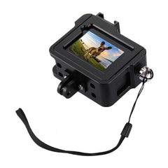 PULUZ Housing Shell CNC Aluminum Alloy Protective Cage with Insurance Frame & 52mm UV Lens for GoPro HERO(2018) /7 Black /6 /5(Black) - HoMEdemic™ 