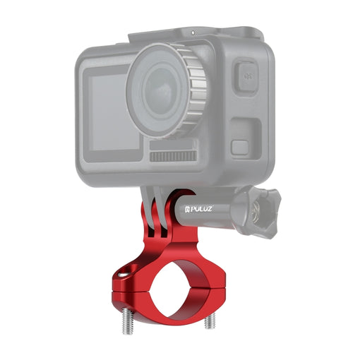 PULUZ Bike Handlebar Adapter Aluminum Mount for GoPro, Insta360, DJI and Other Action Cameras(Red) - HoMEdemic™ 