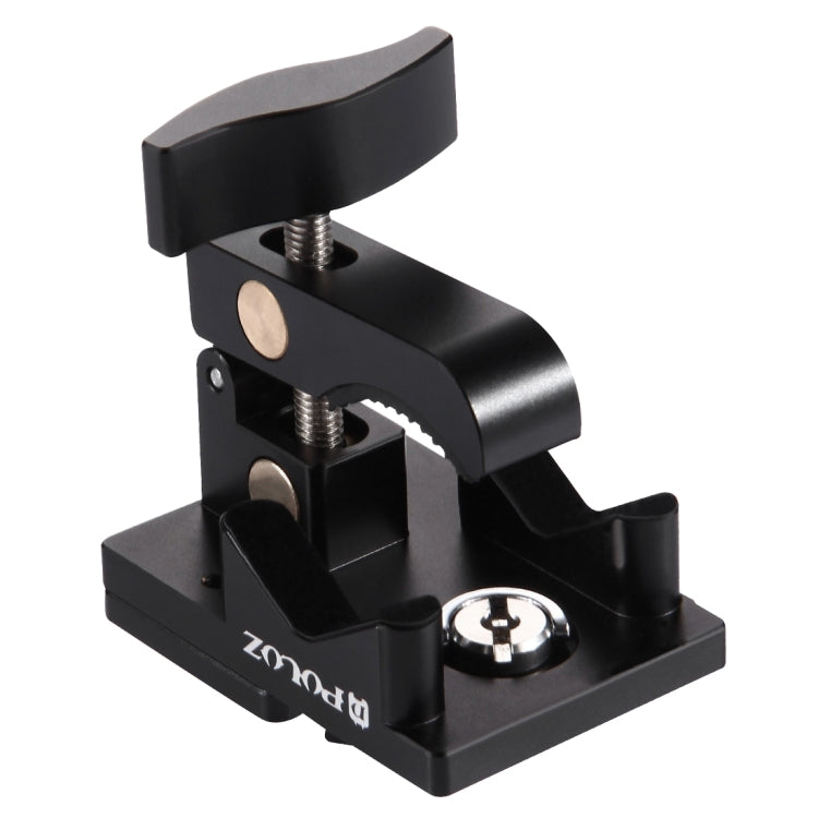 PULUZ Aluminium Alloy Mount Universal Fixing Clamp for GoPro, Insta360, DJI and Other Action Cameras - HoMEdemic™ 
