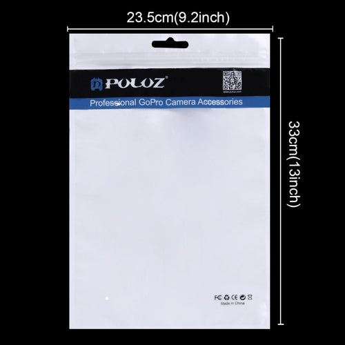 10 PCS PULUZ 33cm x 23.5cm Hang Hole Clear Front White Pearl Jewelry Zip Lock Packaging Bag(Size: XL) - HoMEdemic™ 