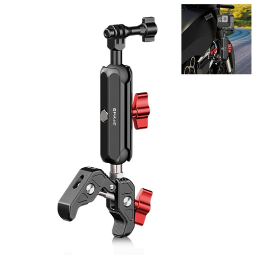 PULUZ Motorcycle Handlebar Crab Clamp CNC Metal Magic Arm Rod Mount - HoMEdemic™ 