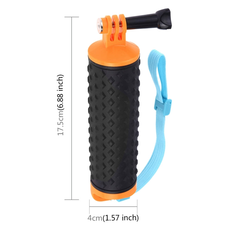 PULUZ Floating Handle Hand Grip Buoyancy Rods with Strap for GoPro HERO10 Black / HERO9 Black / HERO8 Black / HERO7 /6 /5 /5 Session /4 Session /4 /3+ /3 /2 /1, Xiaoyi and Other Action Cameras(Orange) - HoMEdemic™ 
