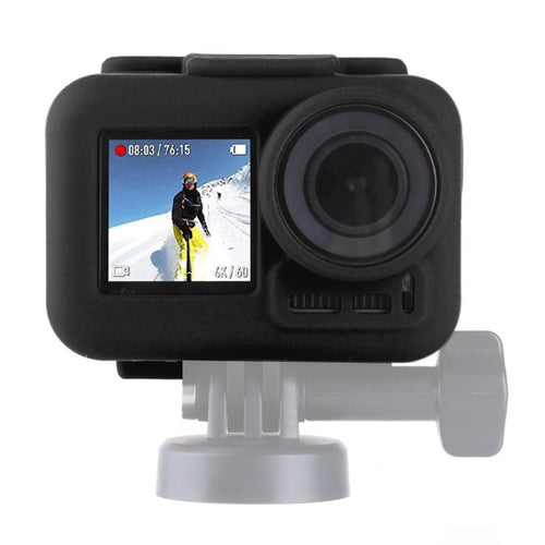 PULUZ Silicone Protective Case for DJI Osmo Action with Frame(Black) - HoMEdemic™ 