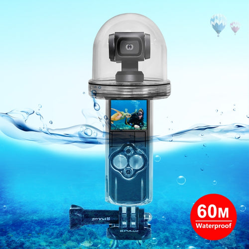 PULUZ 60m Underwater Waterproof Housing Diving Case Cover for DJI Osmo Pocket - HoMEdemic™ 