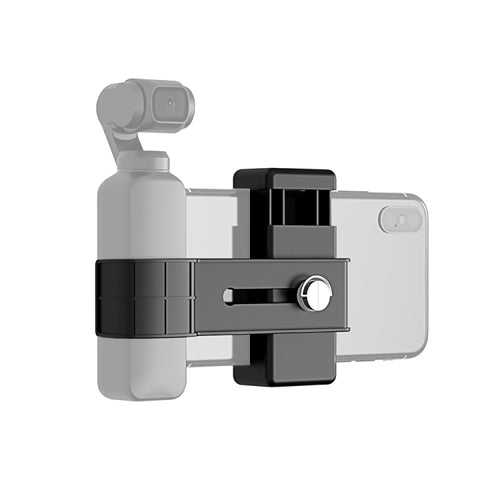 PULUZ Smartphone Fixing Clamp 1/4 inch Holder Mount Bracket for DJI OSMO Pocket / Pocket 2 - HoMEdemic™ 