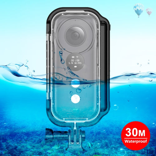 PULUZ 30m Underwater Waterproof Housing Protective Case for Insta360 ONE X, with Buckle Basic Mount & Screw - HoMEdemic™ 