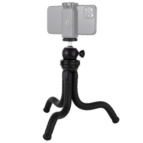 PULUZ Mini Octopus Flexible Tripod Holder with Ball Head for SLR Cameras, GoPro, Cellphone, Size:30cmx5cm - HoMEdemic™ 