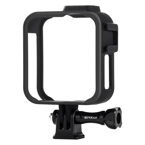 PULUZ ABS Plastic Shockproof Side Frame Mount Protective Case with Base & Long Screw for GoPro Max(Black) - HoMEdemic™ 