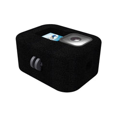 [US Warehouse] PULUZ for GoPro HERO12 Black /11 Black /10 Black /9 Black Foam Windshield Housing Case(Black) - HoMEdemic™ 