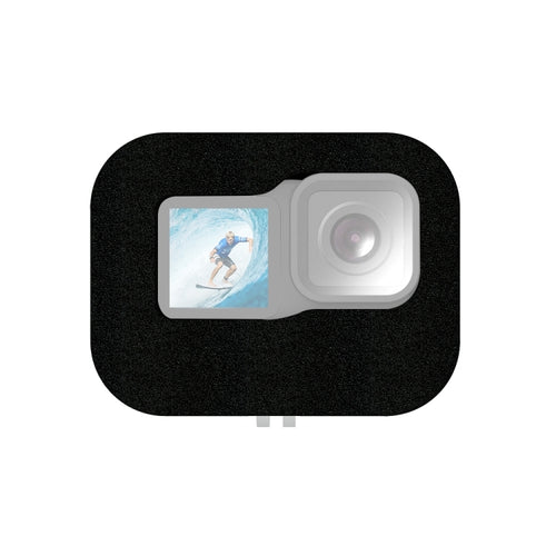 [US Warehouse] PULUZ for GoPro HERO12 Black /11 Black /10 Black /9 Black Foam Windshield Housing Case(Black) - HoMEdemic™ 