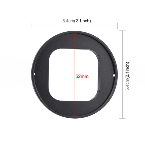 PULUZ 52mm UV Lens Filter for GoPro HERO12 Black /11 Black Mini /11 Black /10 Black /9 Black, with Adapter Ring - HoMEdemic™ 