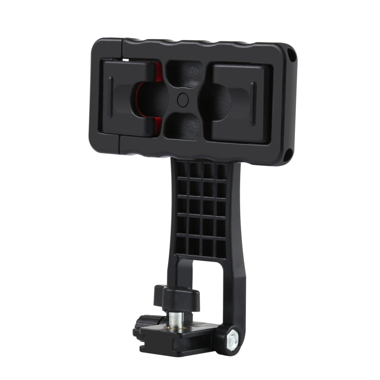 PULUZ 360 Degree Rotating Horizontal Vertical Shooting Phone ABS Clamp Holder Bracket For iPhone, Galaxy, Huawei, Xiaomi, Sony, HTC, Google and other Smartphones (Black) - HoMEdemic™ 