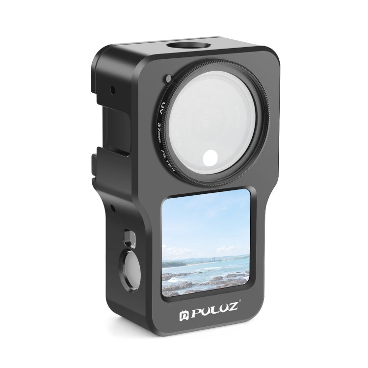 PULUZ CNC Aluminum Alloy Cage for DJI Action 2(Black) - HoMEdemic™ 