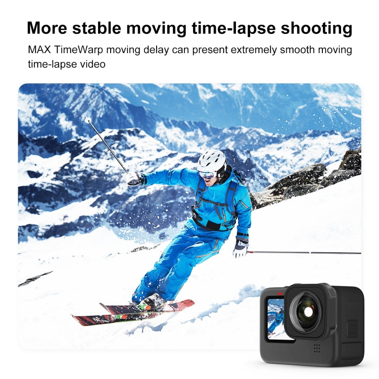 PULUZ Max Lens Mod Wide Angle Lens for GoPro Hero13 Black / Hero12 Black / Hero11 Black / HERO10 Black / HERO9 Black(Black) - HoMEdemic™ 