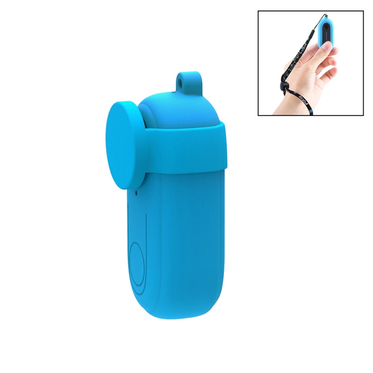 PULUZ Silicone Protective Case with Lens Cover for Insta360 GO 2(Blue) - HoMEdemic™ 