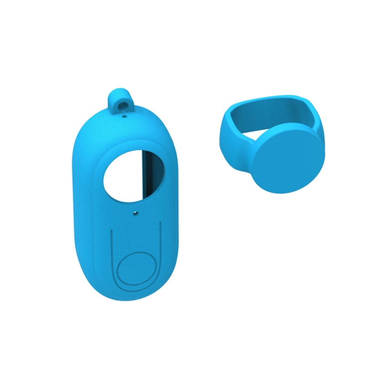 PULUZ Silicone Protective Case with Lens Cover for Insta360 GO 2(Blue) - HoMEdemic™ 