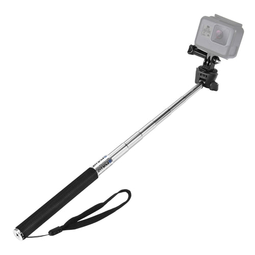 PULUZ Extendable Handheld Selfie Monopod for GoPro, Insta360, DJI and Other Action Cameras, Length: 22.5-80cm - HoMEdemic™ 