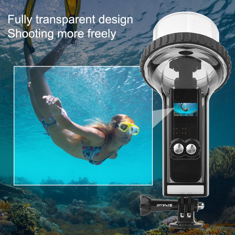 PULUZ 60m Underwater Waterproof Housing Diving Case Cover for DJI Osmo Pocket 2(Black) - HoMEdemic™ 
