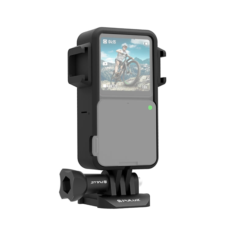 PULUZ ABS Protective Frame Cage with Dual Cold Shoes for DJI Action 2 (Black) - HoMEdemic™ 