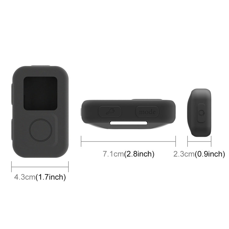 PULUZ Silicone Protective Case for GoPro HERO10 Black WiFi Remote(Black) - HoMEdemic™ 