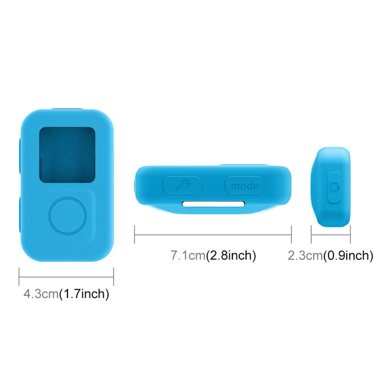 PULUZ Silicone Protective Case for GoPro HERO10 Black WiFi Remote(Blue) - HoMEdemic™ 