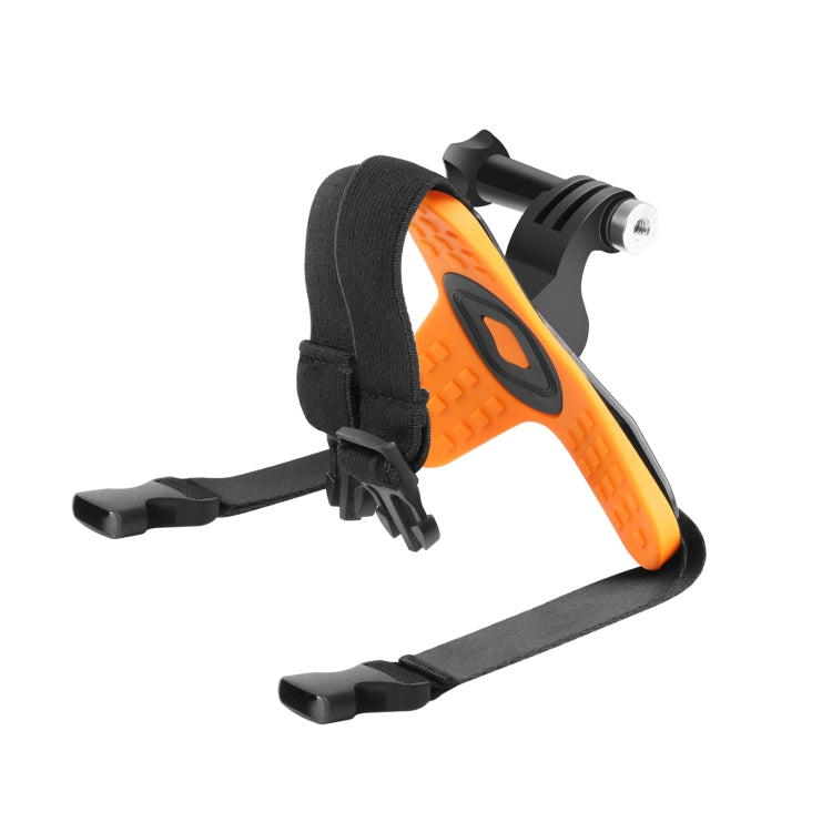 PULUZ Motorcycle Helmet Chin Strap Mount for GoPro, DJI Osmo Action and Other Action Cameras(Orange) - HoMEdemic™ 