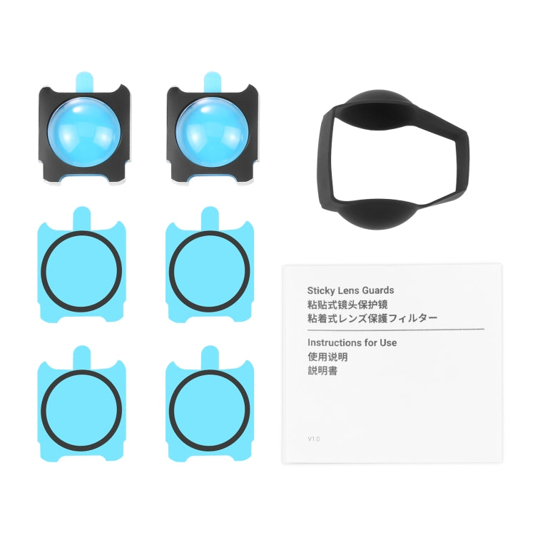 PULUZ Lens Guards PC Protective Cover for Insta360 One R / RS / Sphere(Black) - HoMEdemic™ 