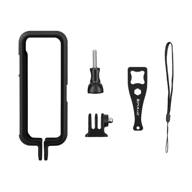 PULUZ PC Protective Frame for Insta360 ONE X2, with Adapter Mount & Screw(Black) - HoMEdemic™ 