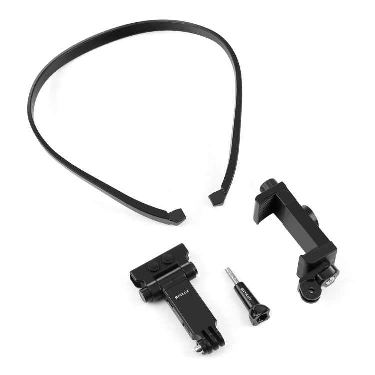 PULUZ Lazy Adjustable Neck Bracket for GoPro Action Camera Smartphones (Black) - HoMEdemic™ 