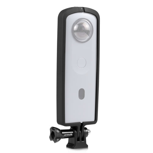 PULUZ PC ABS Plastic Protective Frame for Ricoh Theta SC2, with Adapter Mount & Screw(Black) - HoMEdemic™ 