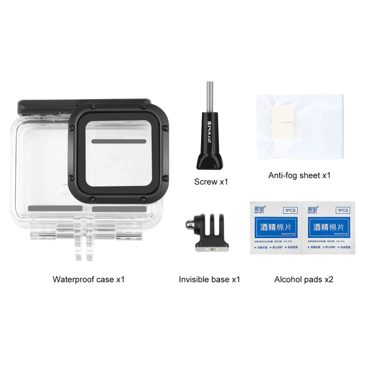 PULUZ 60m Underwater Depth Diving Case Waterproof Camera Housing for Insta360 One RS 4K Edition(Transparent) - HoMEdemic™ 