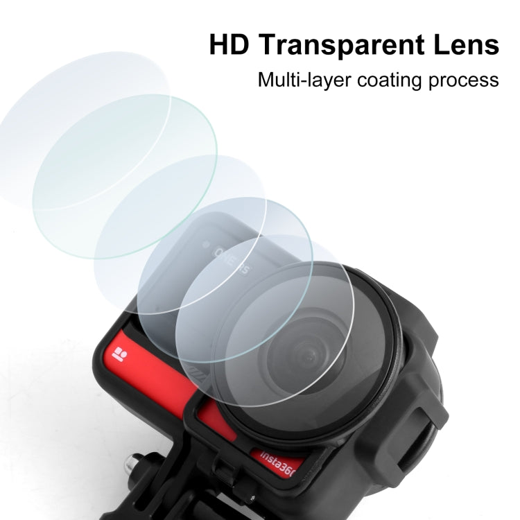 PULUZ Plastic Frame Case with Lens Guard for Insta360 One RS 360 Edition(Black) - HoMEdemic™ 