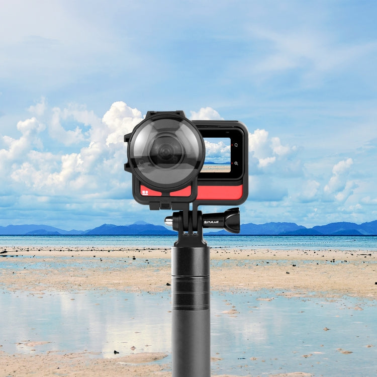 PULUZ Plastic Frame Case with Lens Guard for Insta360 One RS 360 Edition(Black) - HoMEdemic™ 