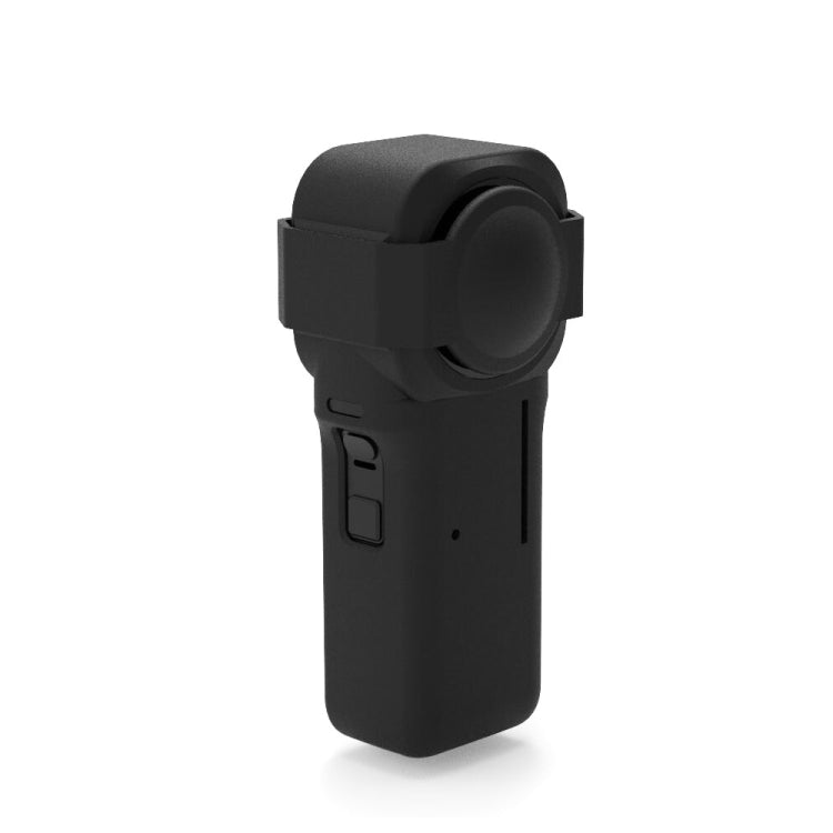 PULUZ Silicone Protective Case with Lens Cover for Insta360 One RS 1-Inch 360 Edition(Black) - HoMEdemic™ 