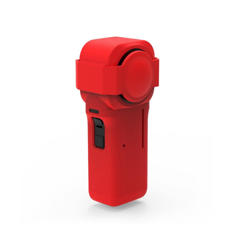 PULUZ Silicone Protective Case with Lens Cover for Insta360 One RS 1-Inch 360 Edition(Red) - HoMEdemic™ 