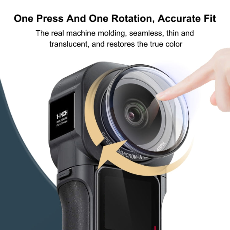 PULUZ Lens Guard PC Protective Cover for Insta360 ONE RS 1-Inch 360 Edition - HoMEdemic™ 