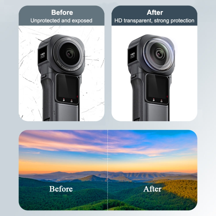 PULUZ Lens Guard PC Protective Cover for Insta360 ONE RS 1-Inch 360 Edition - HoMEdemic™ 