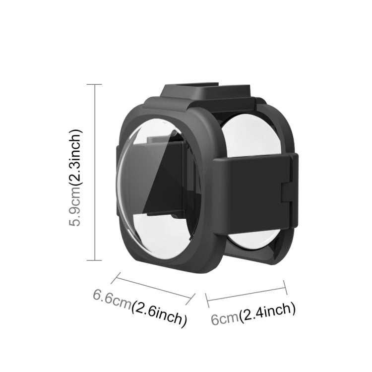 PULUZ Lens Guard Protective Cover for Insta360 ONE RS 1-Inch 360 Edition(Black) - HoMEdemic™ 