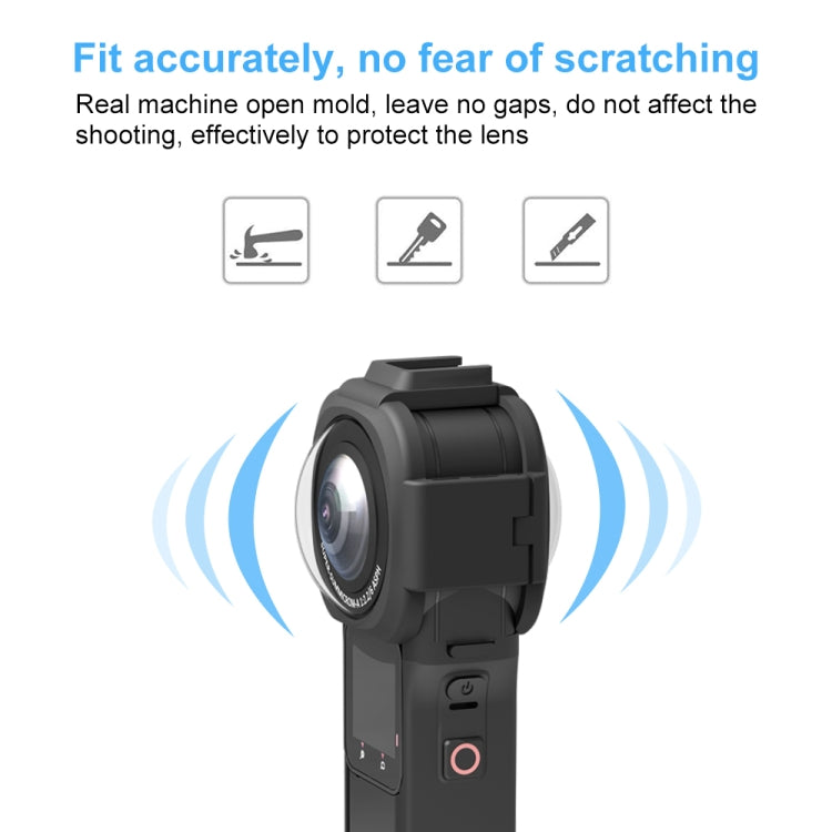 PULUZ Lens Guard Protective Cover for Insta360 ONE RS 1-Inch 360 Edition(Black) - HoMEdemic™ 
