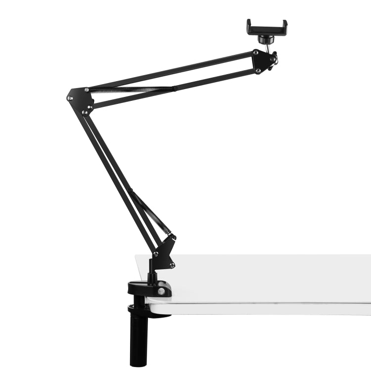 PULUZ Live Broadcast Desktop Articulating Arm Holder with Phone Clamp (Black) - HoMEdemic™ 