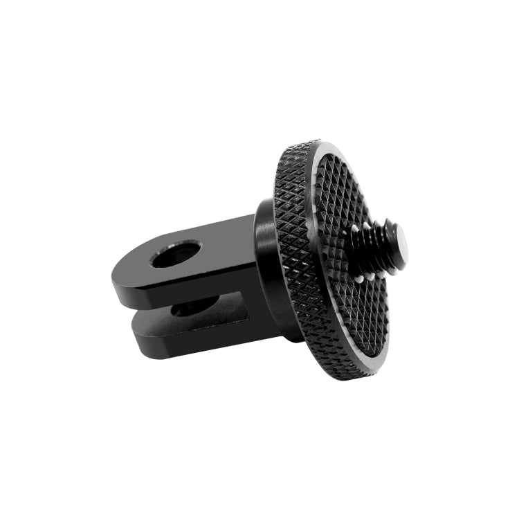 PULUZ 1/4 inch Screw Metal Tripod Mount Action Camera Adapter (Black) - HoMEdemic™ 