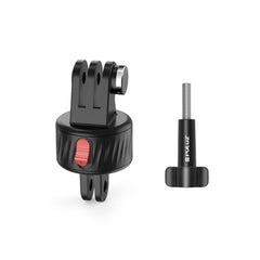 PULUZ Action Camera Magnetic Base Adapter (Black) - HoMEdemic™ 
