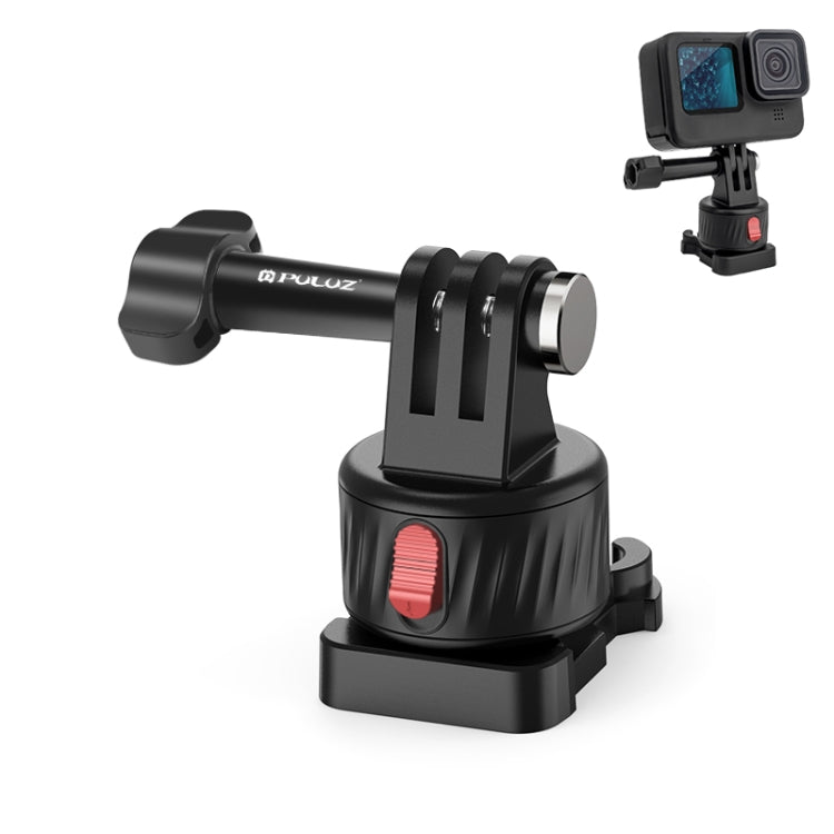 PULUZ Action Camera Quick Release Magnetic Base Adapter (Black) - HoMEdemic™ 