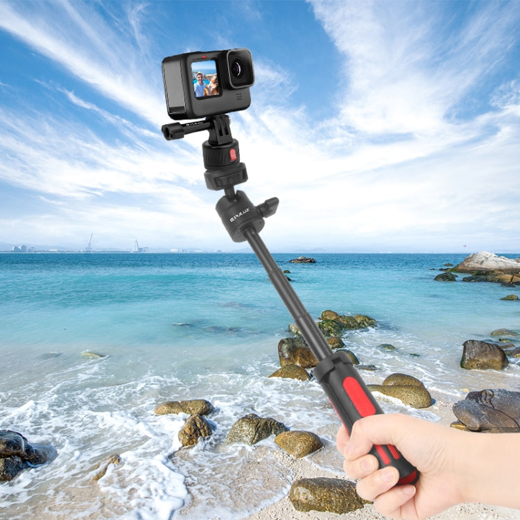 PULUZ Action Camera 1/4 inch Magnetic Base Adapter (Black) - HoMEdemic™ 