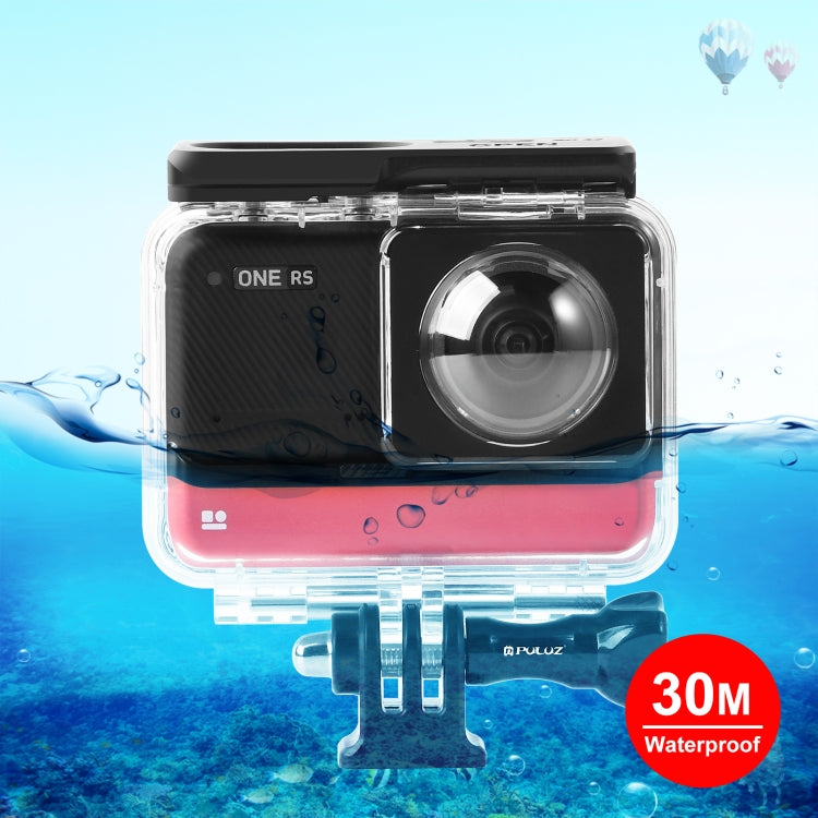 For Insta360 One RS 360 Edition PULUZ 30m Underwater Depth Diving Case Waterproof Housing - HoMEdemic™ 