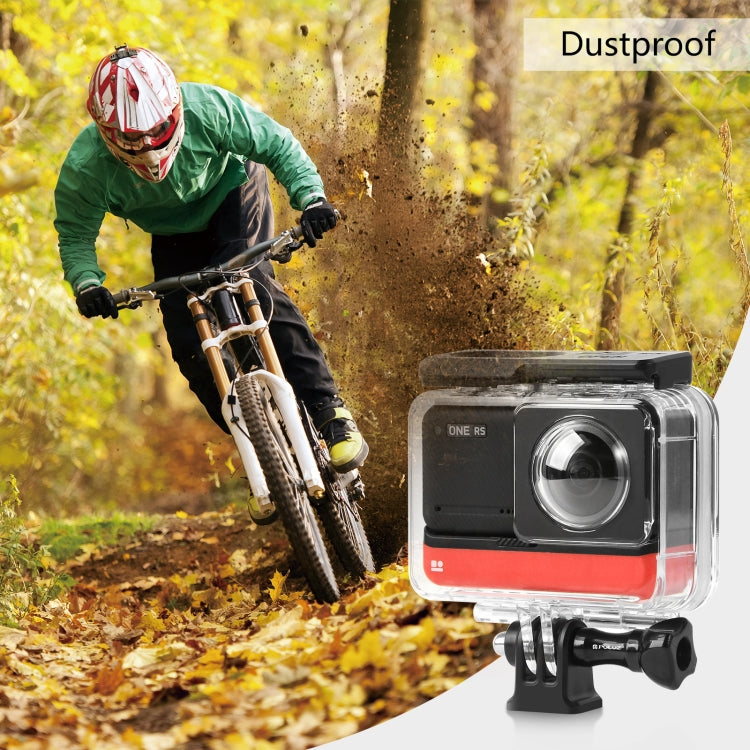 For Insta360 One RS 360 Edition PULUZ 30m Underwater Depth Diving Case Waterproof Housing - HoMEdemic™ 